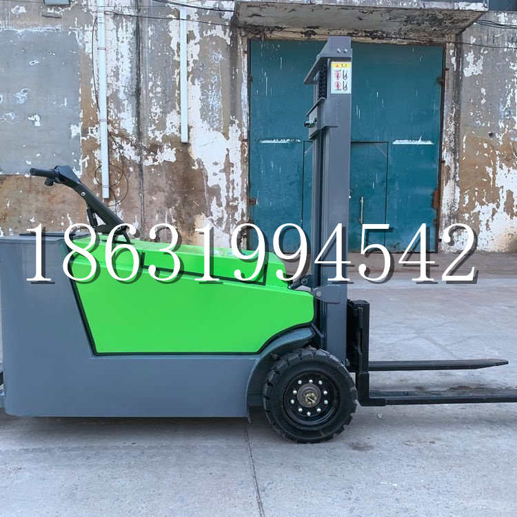 东势区小型电动叉车1吨2吨步行站驾式电瓶堆高充电装卸车液压升降车铲车